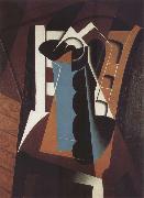 Juan Gris The still life on the chair painting